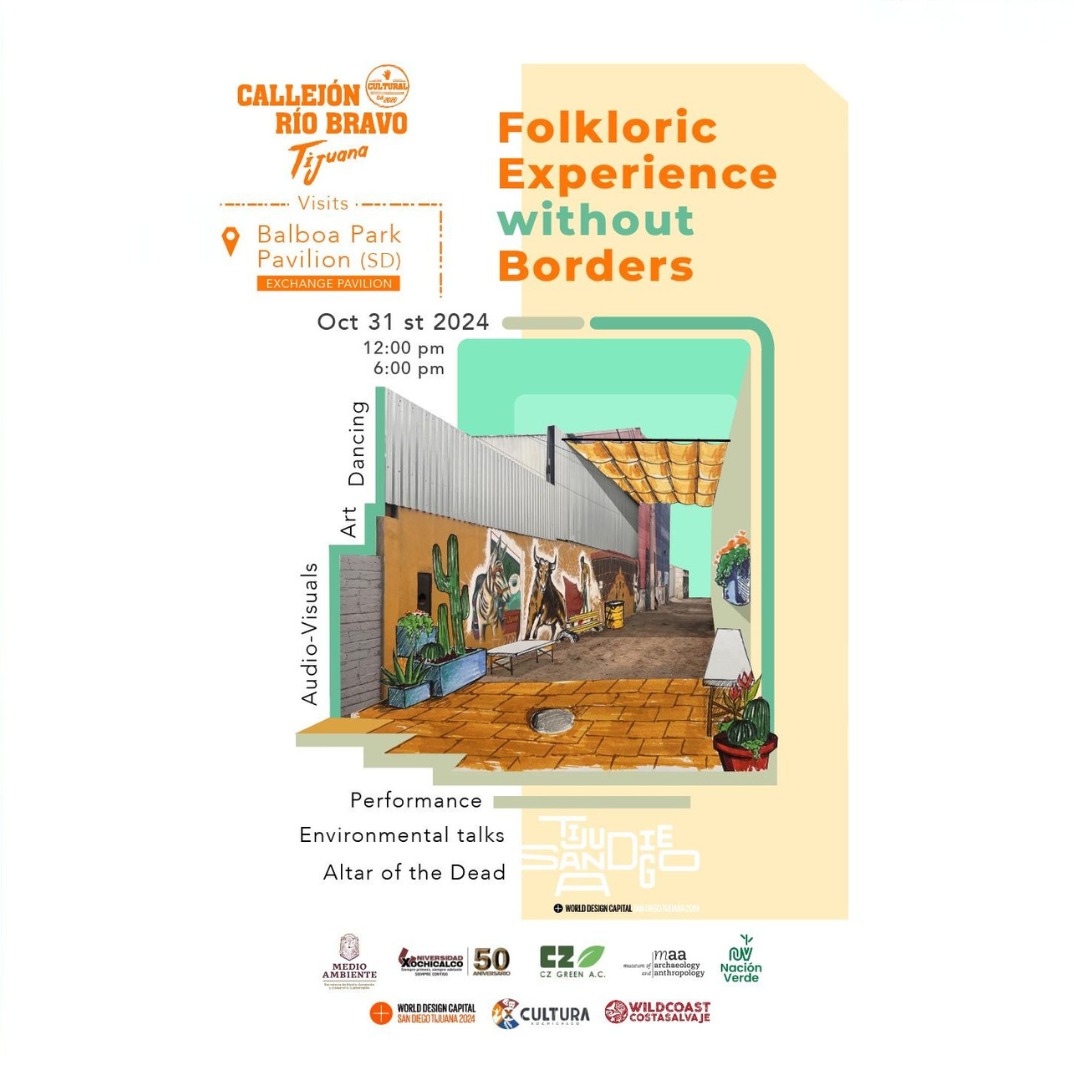 Cartel Folkloric Experience without Borders en Balboa Park