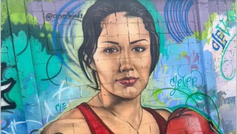 Mural in Callej&oacute;n R&iacute;o Bravo